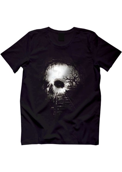 Skull Of The Darkness Erkek Tshirt
