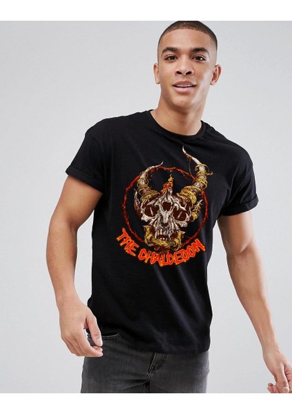 Bull Skul Erkek Tshirt