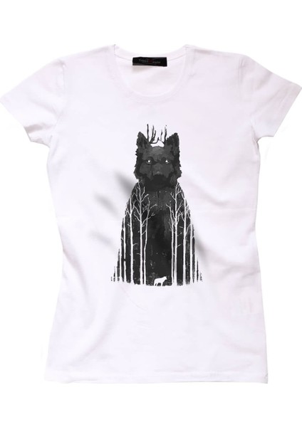 Jungler Wolf Kadın Tshirt