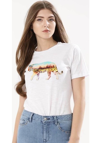 Tibetan Tiger Kadın Tshirt