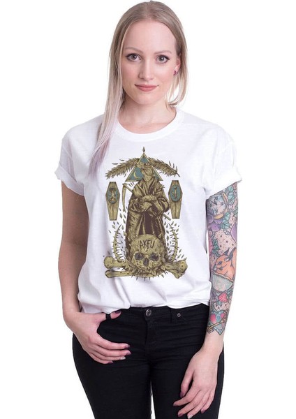 Leezed Skull Kadın Tshirt