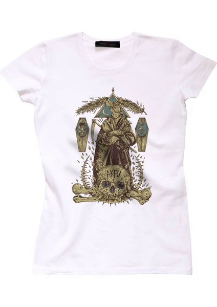 Leezed Skull Kadın Tshirt