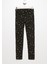 Kız Çocuk Çiçek Desenli 3 Cep Gabardin Pantolon 2