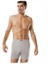 6'lı Paket 0111 Ribana Erkek Boxer Paçalı Arjantin Gri 1