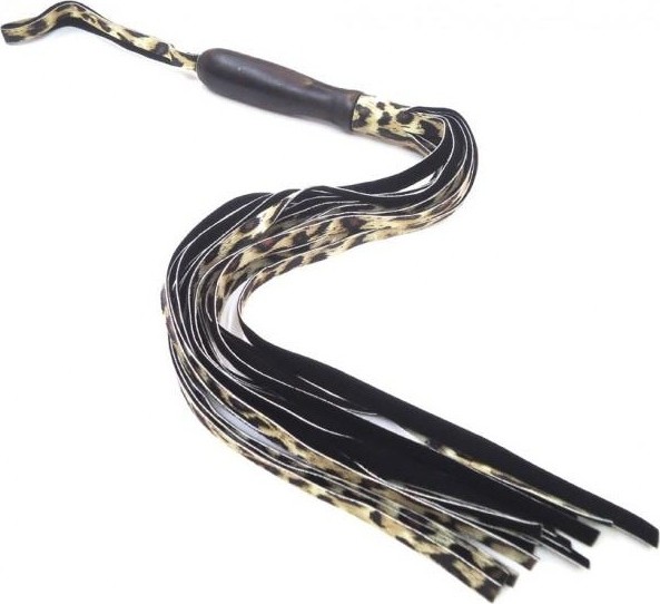 Pretty Love Leopar Deri Fantezi Kırbaç - Unisex Fantazi Kırbaç görsel 2