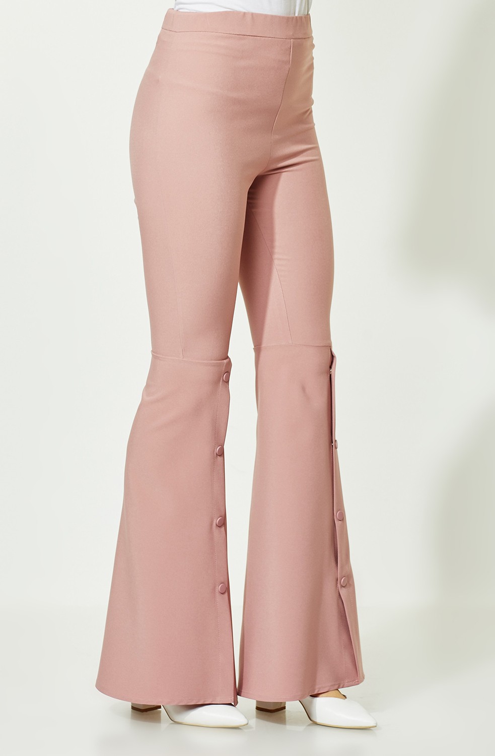 Soralline Bayan İspanyol Paça Pantalon görsel 5