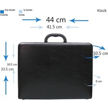 new life promosyon nl James Bond Model Klasik 10 Cm Şifreli Evrak Ofis Lapto Çantası
