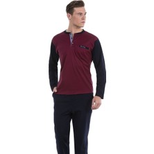 Pierre Cardin 5238 Erkek Uzun Kol Pijama Takım