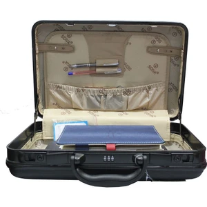sidiva  Laptop Bölmeli Abs Kırılmaz James Bond  Model Evrak Lapto Çantası 13-15 İnçh
