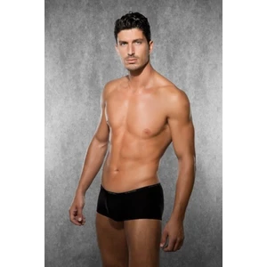1590 Erkek Siyah Kısa Boxer