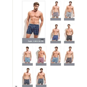 1440 Erkek Poplin Boxer