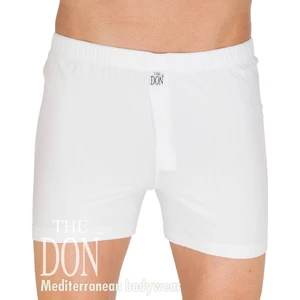 The Don Erkek Lastikli Beyaz Boxer