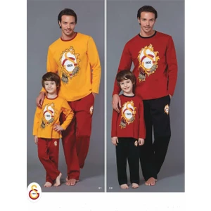 8374 Erkek Çocuk Pijama Takımı Galatasaray