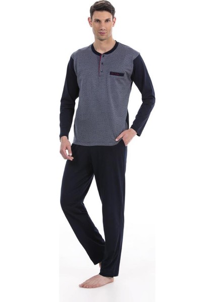 5239 Uzun Kol Erkek Pijama Takımı