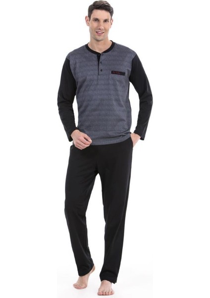 5241 Uzun Kol Erkek Pijama Takımı