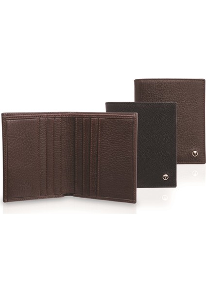 Dr 2105-1 Hakiki Deri Toscana Comfort Cüzdan Siyah