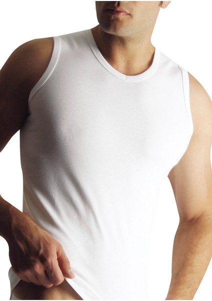 Yıldız 6'Lı Paket Süper İnce Yaz Serinliği Modal Sıfır Kol Erkek Fanila
