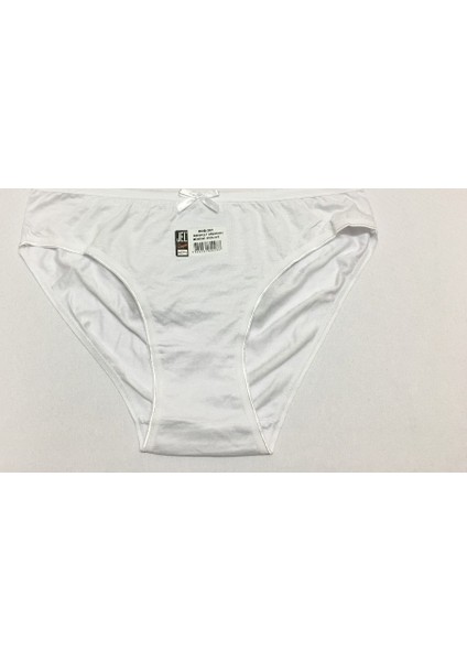 Tutku 12'Li Düşük Bel Bikini Külot Beyaz