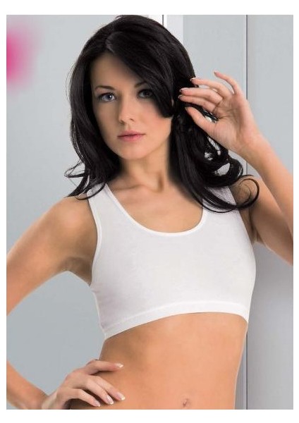 525 Kalın Askılı Sporcu Body Sütyen