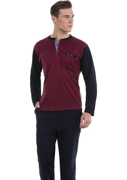 5238 Erkek Uzun Kol Pijama Takım