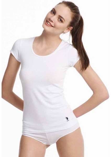 66003 Derin Yuvarlak Yaka T-Shirt