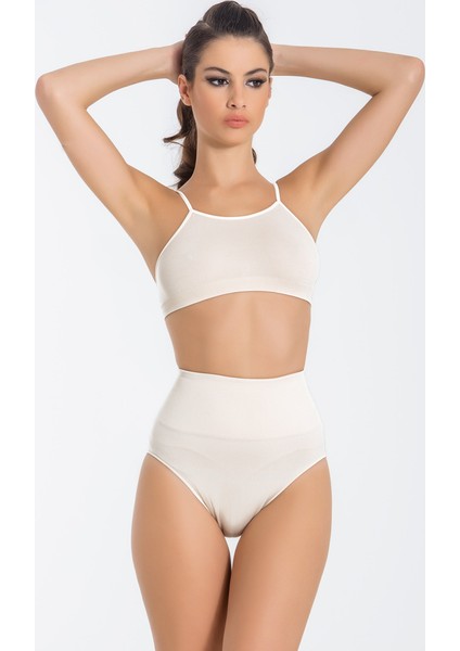 Mideli Slip Korse - (Silikonlu) 1001