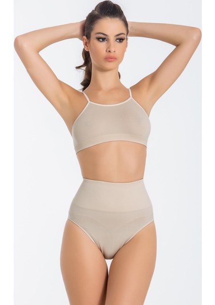Mideli Slip Korse - (Silikonlu) 1001