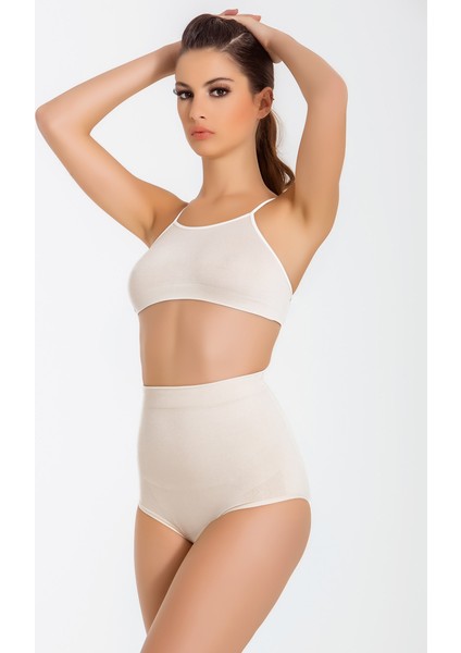 Uzun Bel Slip Korse - (Silikonlu) 33636