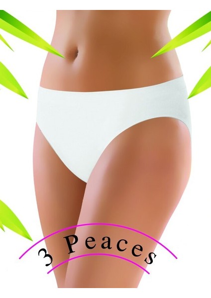 By Yuksel Ozkan Q-En 905 İz Yapmaz Bambu 3 Lü Slip