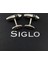 Siglo Siyah Çizgili Model Kol Düğmesi 1