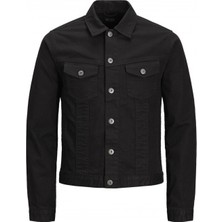 Jack & Jones 12136319 Jjialvın Jjjacket Akm 528 Sts Black