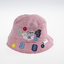 Soobe Erkek Bebek Fötr Şapka Kırmızı