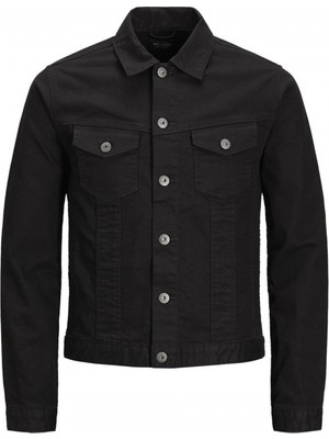 Jack & Jones 12136319 Jjialvın Jjjacket Akm 528 Sts Black