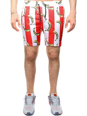 Madmext Muzlu Bordo Deniz Şortu 2376