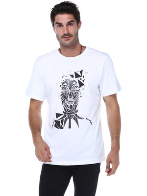 Mumu Wild Spirit Bisiklet Yaka T-Shirt