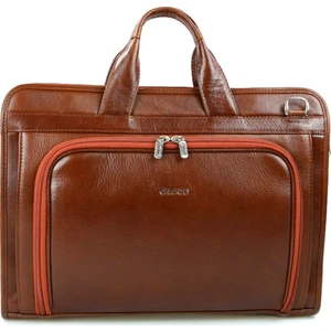 Erkek Hakiki Deri Evrak Çantası Taba 4063