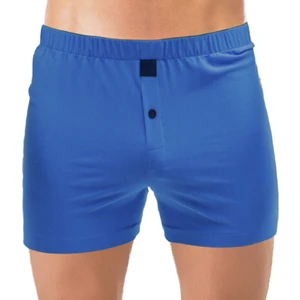 Thedon Saks Mavi Renk Jersey Penye Örme Boxer