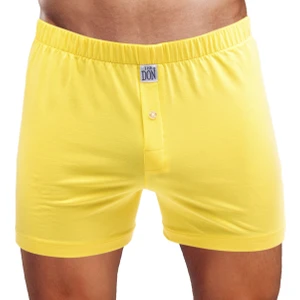 TheDON Sarı Jersey Penye Örme Boxer