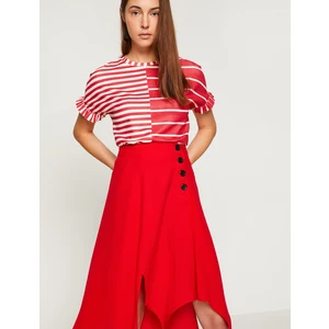 Kadın Çizgili T-Shirt