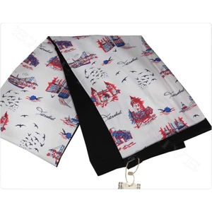 Exve Exclusive İstanbul Çift Taraflı Atkı