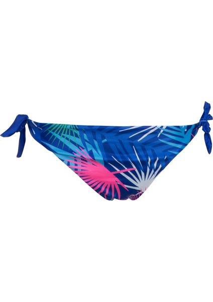 Tropik Desenli Fiyonklu Bikini Altı