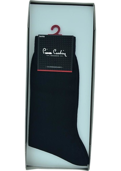 Erkek Bambu Çorap 6'lı Set Siyah 800