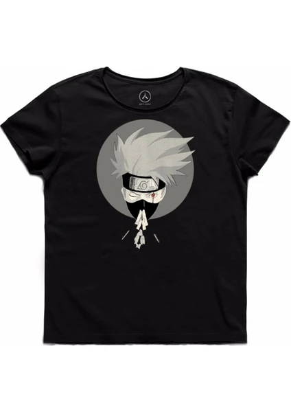 Art T-Shirt - Kakashı Hatake Naruto Erkek Tişört