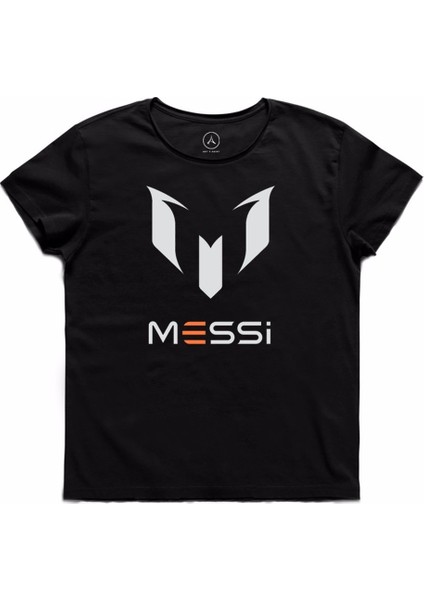 Art T-Shirt - Lıonel Messı Logo Erkek Tişört