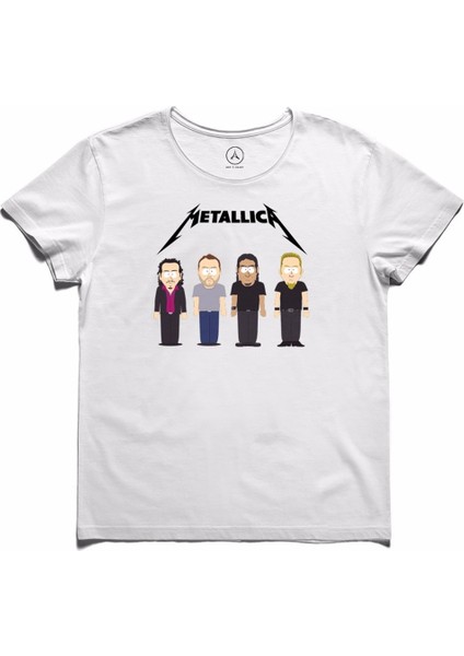 Art T-Shirt - Metallıca South Park Erkek Tişört