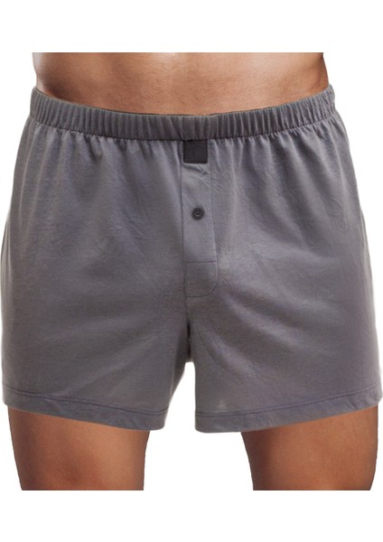 TheDON Antrasit Jersey Penye Örme Boxer