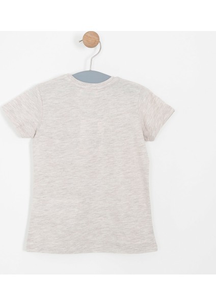 Kız Çocuk Kısa Kol T-Shirt Bej fiyatları