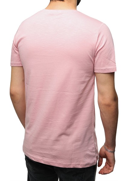 Uzi Baskılı Pembe T-Shirt 2533