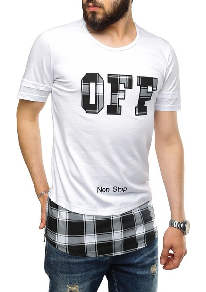Salaş Beyaz T-Shirt 2576
