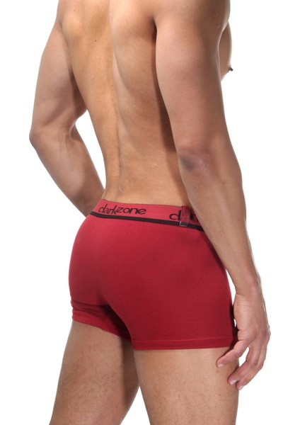 Bordo Klasik Erkek Boxer Dzn2207Brd
